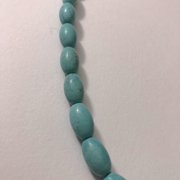Turquoise Strand Adjustable Necklace - Picture 2 of 6